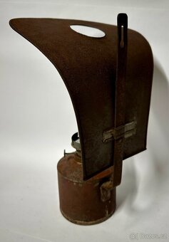 Stará lampa petrolejka NEBĚŽNÁ krásná dekorace - 8