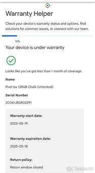 Google Pixel 6a 128GB bílá - 8