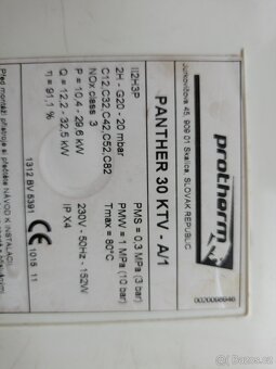 Plynový kotel Protherm Panther 30 KTV-A1 náhradní díly - 8