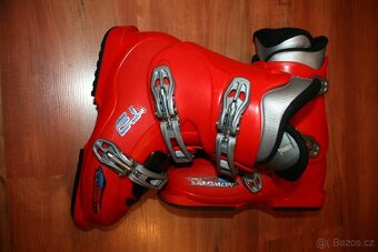 lyže Volkl Superdport 120 cm , lyžaky Nordica - 8