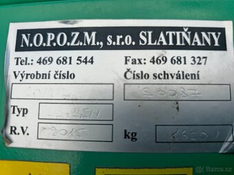 Diskový podmítač 3,5m Slatiňany - málo používaný - 8