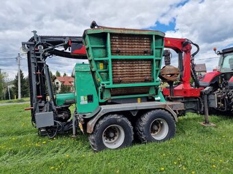 Rębak JENZ HEM 582 z ciągnikiem Massey Ferguson stepkovac - 8