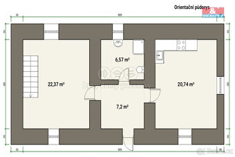 Prodej chalupy, 57 m², Drchkov, pozemek 184 m² - 8