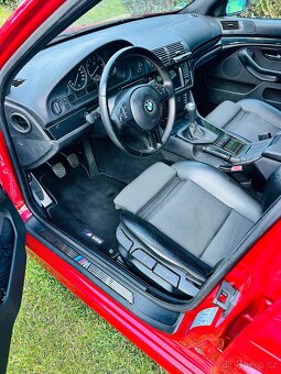 Prodám Bmw E39 Sedan 528i manuál ImolaRot 2 Mpaket - 8