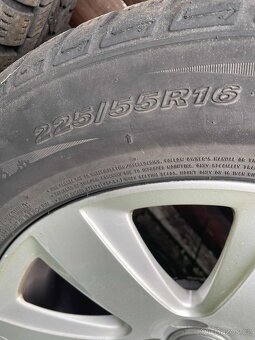 Originál kola Audi na zimních pneu 225/55/16 - 8