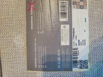 Prodám dětský koberecMinnie CA 100x150cm - 8