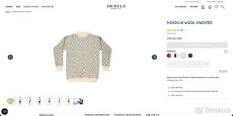 Vlněný svetr Devold Nordsjo Wool Sweater - 8