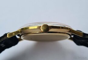 Pánské zlaté náramkové hodinky Helvetia 14K - 8