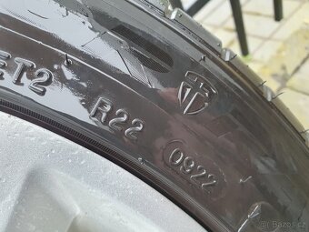 Alu kola Skoda 5x100 r16 6,5j et43 pneu 215/45/16 - 8