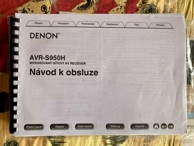 Domácí kino zesilovač Denon AVR-S950H - 8