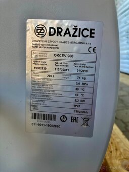 Bojler Dražice OKCEV 200 lt ležatý - 8