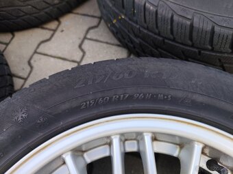 Alu 5 x 120, zimní 215/60/17, BMW, VW T5 - 8