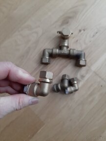 Retro držák na papír + další věšaky 3 ks. - 8
