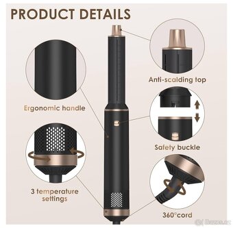 Fén - Multifunkční stylingový 5 v 1 - 8