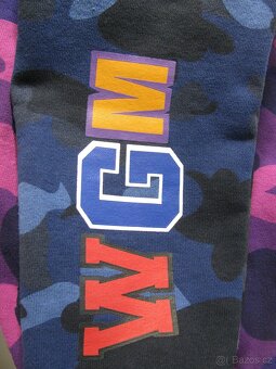 Chlapecké bavlněné teplákové kalhoty Bape kids Shark - 8