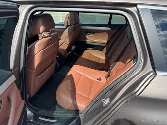 BMW 535d F11 – 220 kW, M paket, full výbava, kůže cognac - 8