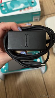 Nintendo switch lite turquise + hry - 8