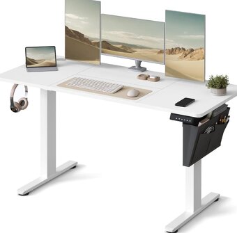 Nový elektrický výškově nastavitelný PC stůl s pamětí výšky - 8