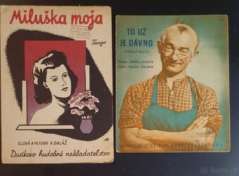 Sběratelské notové dvojlisty - 8