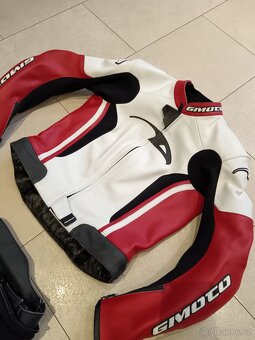 GiMoto lady Gp-Dámská kožená moto kombinéza, dvoudílná - 8