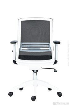 Prodám Kancelářská židle 2ks NOVELLO WHITE-BLACK - 8