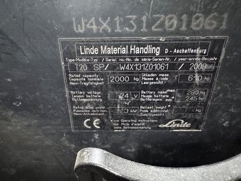 Nízkozdvižný vozík Linde T20 SP za 15.000Kč - 8