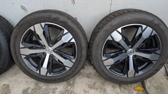 Originál disky Peugeot 18" + zimní pneu - 8
