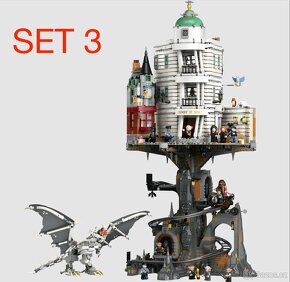 Harry Potter stavebnice 6 + figúrky - typ lego - nové - 8