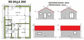 Rekreační dům DILA 2KK 50m² AKČNÍ CENA - 8