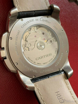 Pánské hodinky Cartier de Calibre kompletní sada, jako NOVÉ, - 8