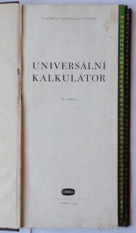 Universální kalkulátor 1955 ORBIS - 8