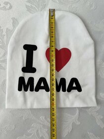 I LOVE MAMA - nová děts. čepička – foto i s metrem - 8