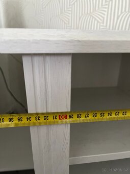 Ikea BRUSALI Rohový psací stůl - bílý OSOBNÍ ODBĚR CHROUSTOV - 8