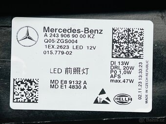 Mercedes EQA W243 A243 světlo full led - 8