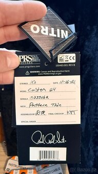 Kytara PRS Custom 24 Fire Smokeburst - 8