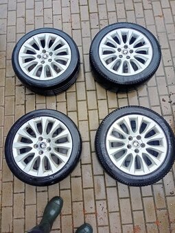 Originál litá kola Škoda Superb 2 7,5x17 5x112 et49 - 8