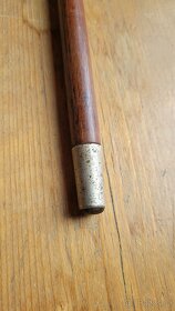 Hůl špacírka hlavice s vyobrazením koně a místem na monogram - 8