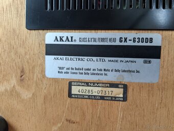 Akai GX630 - 8