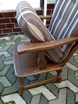 Prodám krásné křeslo masiv - 8