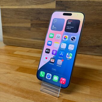 IPhone 16 Pro Max 256GB, bílý, 100% bat., eSIM (záruka) - 8