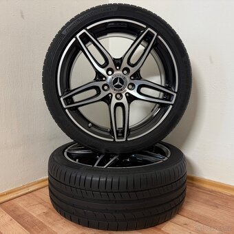 MERCEDES CLA AMG 5x112 R18 ET52+LETNÍ 225/40R18 7/5mm - 8
