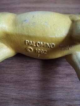 Klisna a hřebec - 2 x figurka koně - Palomino + Andalusian - 8