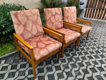 Retro křesla Belmondo - Nový Domov n.p. - 70. léta - 8