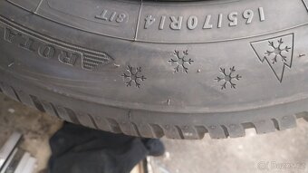 Zimní sada Škoda Fabia pneu 165/70/14 Dunlop - 8