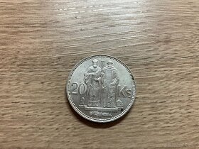 MAGNETICKÁ 20 koruna 1941 aj DVOJKRÍŽ - 8