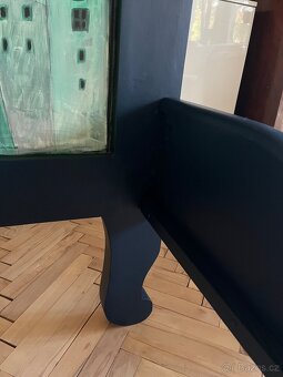 Neobarokova posteľ 90x200cm - 8