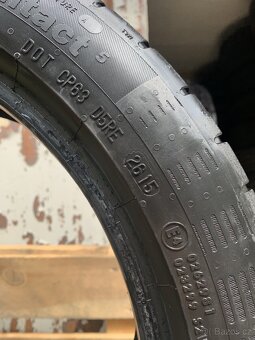 4ks 215/45/17 Continental/2015/87V/letní pneu 5.5m - 8