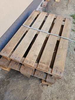 Dřevěné palety 120x100 + 120x80 + 100x70 + 90x65cm - 8