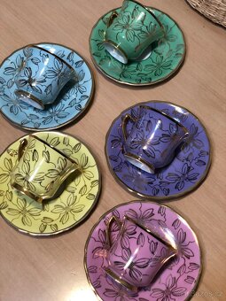 Sada 5 kávových šálků, zn. Windsor - 8