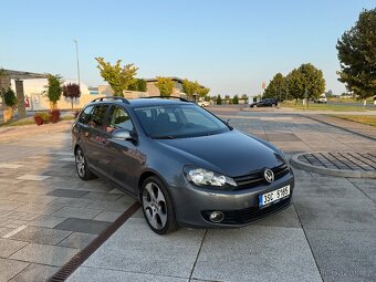 Vw Golf 6 combi - 2009 - 1.6tdi 77kW - tažné - alu kola 18" - 8